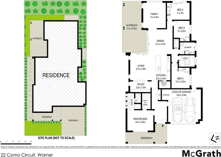 Floorplan of Homely house listing, 22 Como Circuit, Warner QLD 4500