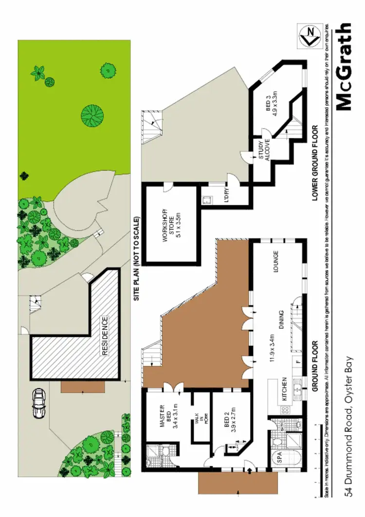 Floorplan of Homely house listing, 54 Drummond Road, Oyster Bay NSW 2225