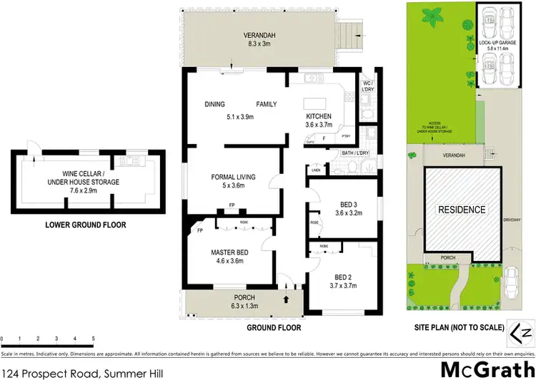 Floorplan of Homely house listing, 124 Prospect Road, Summer Hill NSW 2130