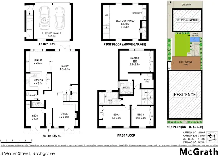 Floorplan of Homely house listing, 3 Water Street, Birchgrove NSW 2041