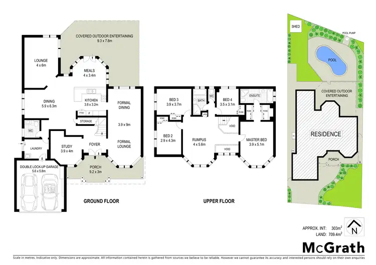 Floorplan of Homely house listing, 3 Meredith Way, Cecil Hills NSW 2171