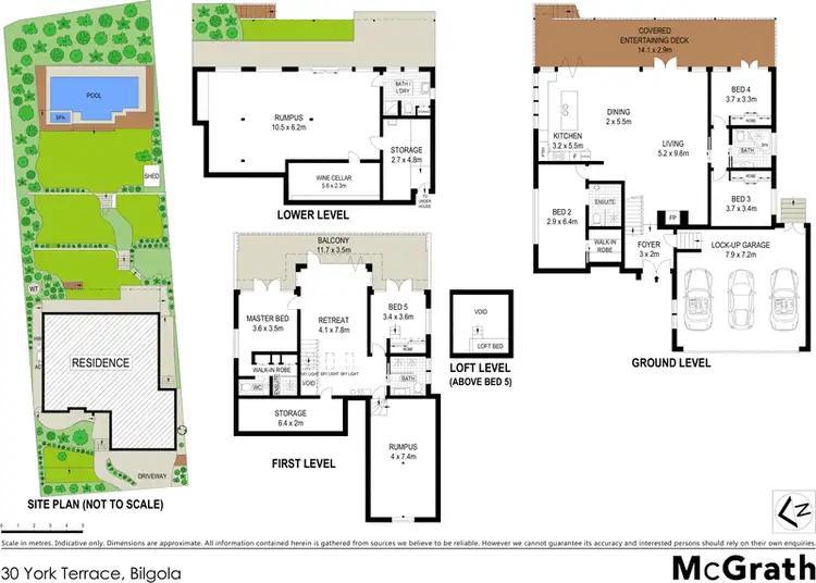 Floorplan of Homely house listing, 30 York Terrace, Bilgola NSW 2107