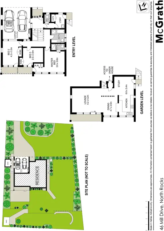 Floorplan of Homely house listing, 46 Mill Drive, North Rocks NSW 2151