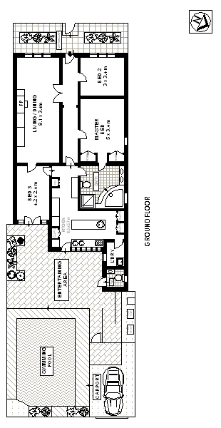 Floorplan of Homely house listing, 64 Brandling Street, Alexandria NSW 2015