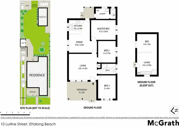 Floorplan of Homely house listing, 10 Lurline Street, Ettalong Beach NSW 2257