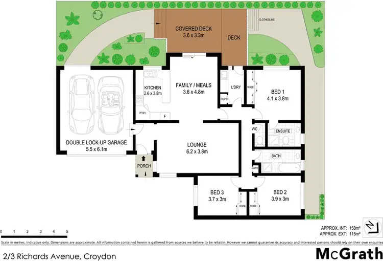 Floorplan of Homely house listing, 2/3 Richards Avenue, Croydon VIC 3136