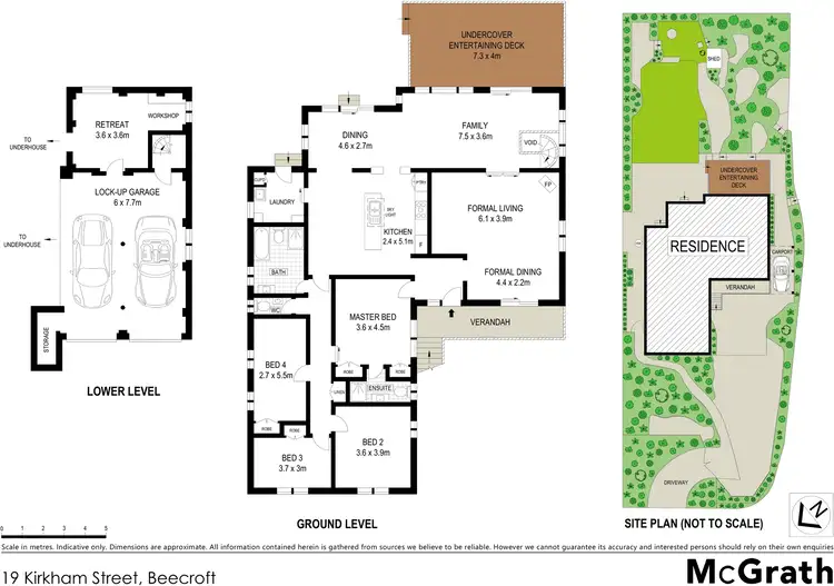 Floorplan of Homely house listing, 19 Kirkham Street, Beecroft NSW 2119