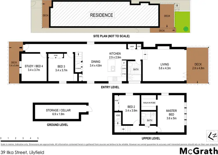 Floorplan of Homely house listing, 39 Ilka Street, Lilyfield NSW 2040