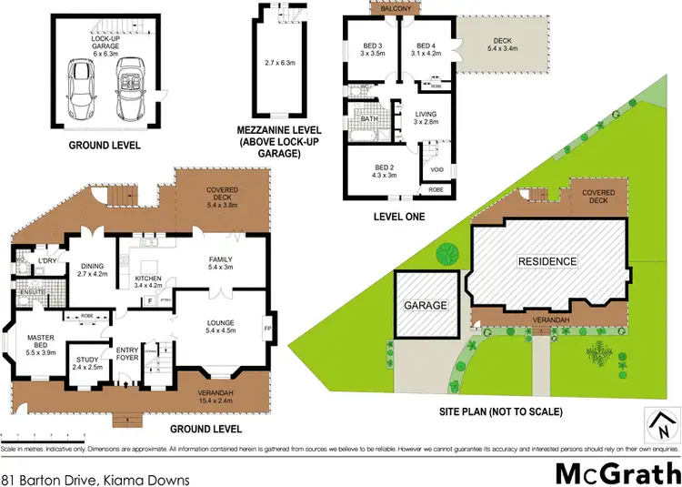 Floorplan of Homely house listing, 81 Barton Drive, Kiama Downs NSW 2533