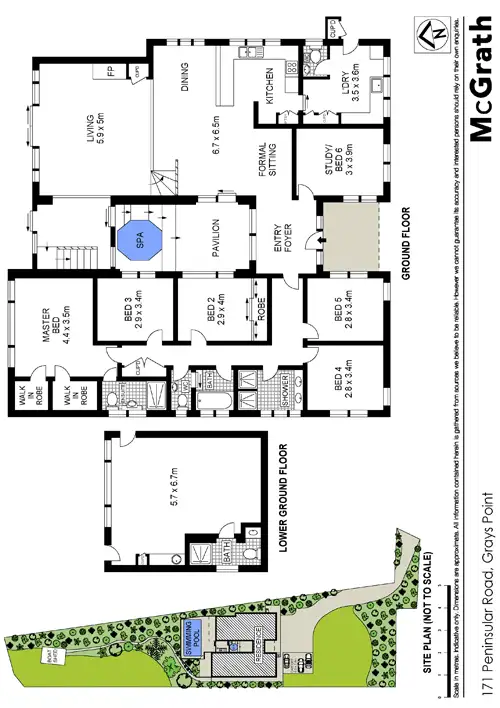 Floorplan of Homely house listing, 171 Peninsular Road, Grays Point NSW 2232