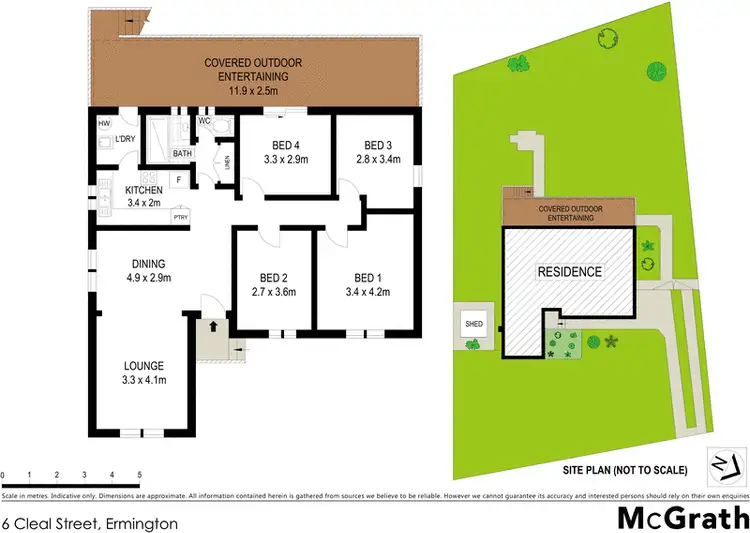 Floorplan of Homely house listing, 6 Cleal Street, Ermington NSW 2115