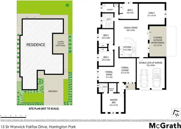 Floorplan of Homely house listing, 15 Sir Warwick Fairfax Drive, Harrington Park NSW 2567