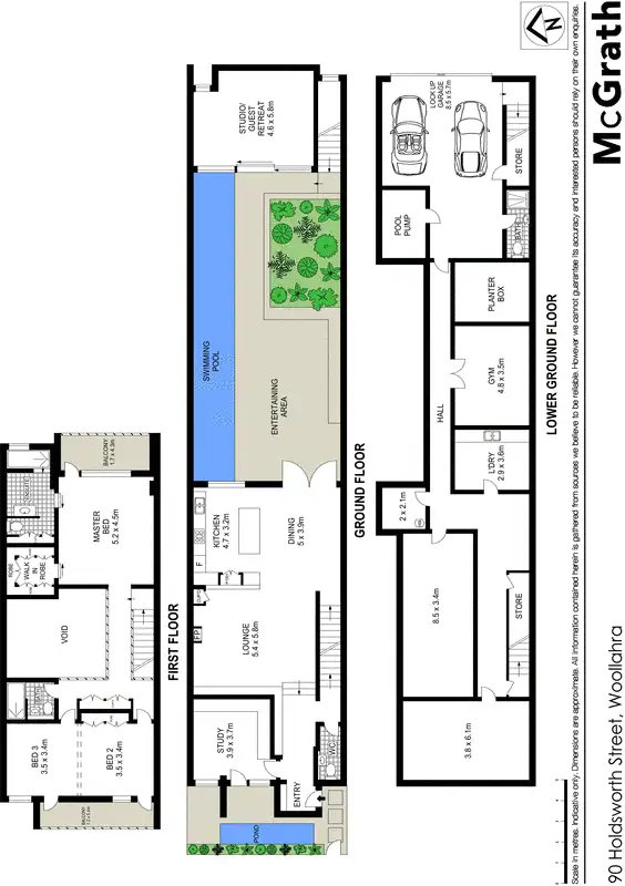 Floorplan of Homely house listing, 90 Holdsworth Street, Woollahra NSW 2025