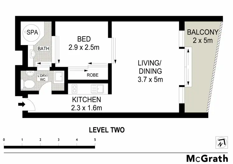 Floorplan of Homely apartment listing, 127/51 The Esplanade, Ettalong Beach NSW 2257