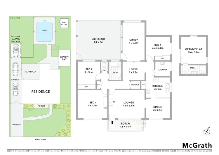 Floorplan of Homely house listing, 69 Adams Street, Heddon Greta NSW 2321