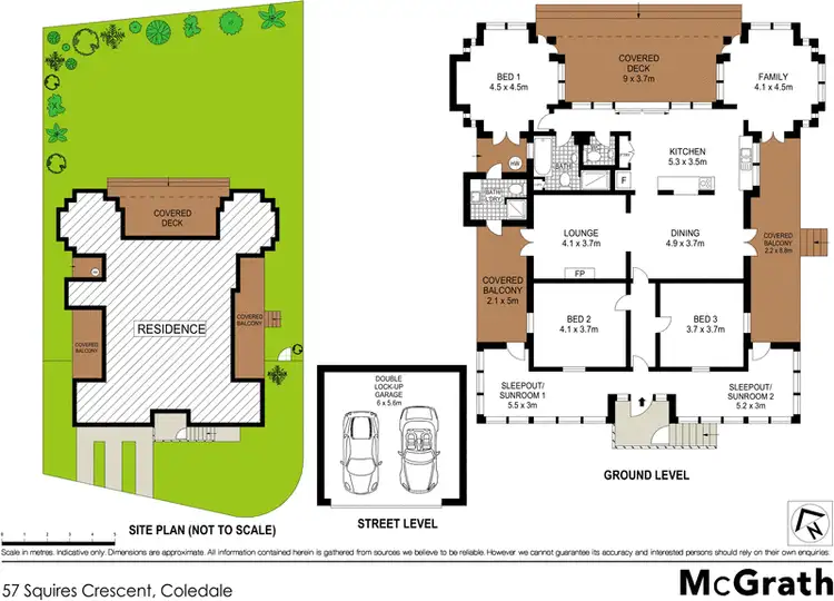 Floorplan of Homely house listing, 57 Squires Crescent, Coledale NSW 2515