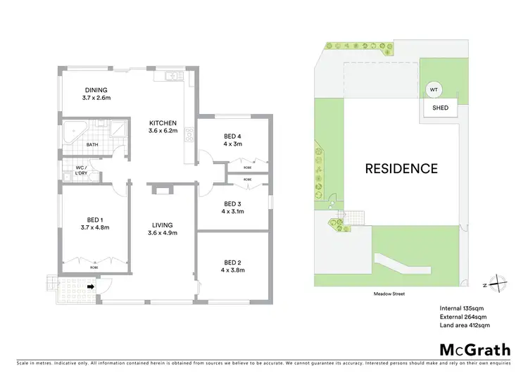 Floorplan of Homely house listing, 115 Meadow Street, Fairy Meadow NSW 2519