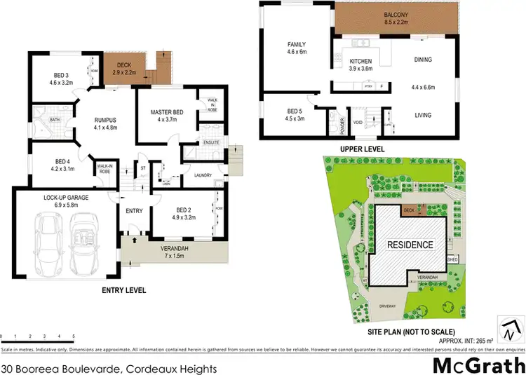 Floorplan of Homely house listing, 30 Booreea Boulevarde, Cordeaux Heights NSW 2526