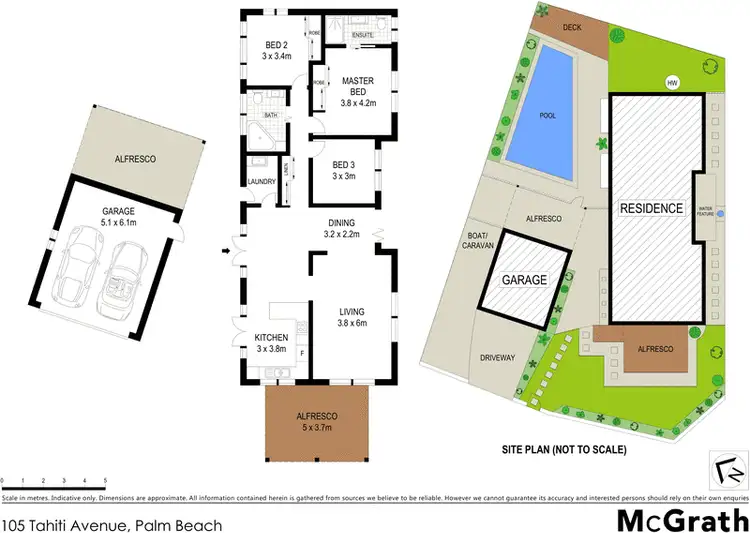 Floorplan of Homely house listing, 105 Tahiti Avenue, Palm Beach QLD 4221