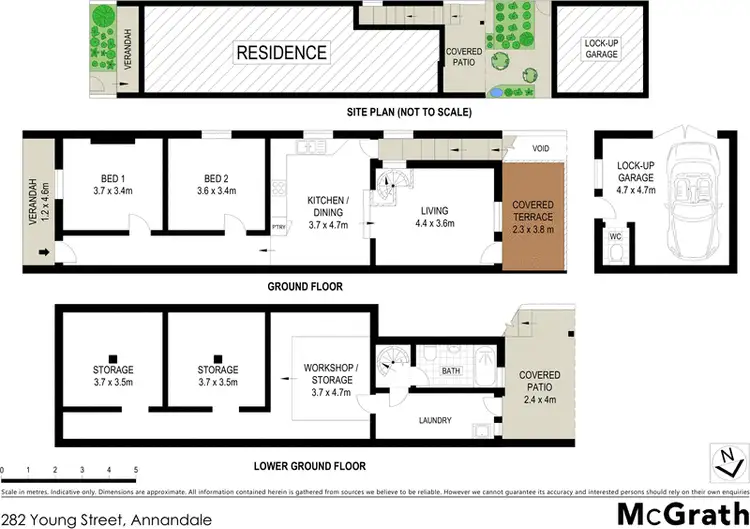 Floorplan of Homely house listing, 282 Young Street, Annandale NSW 2038