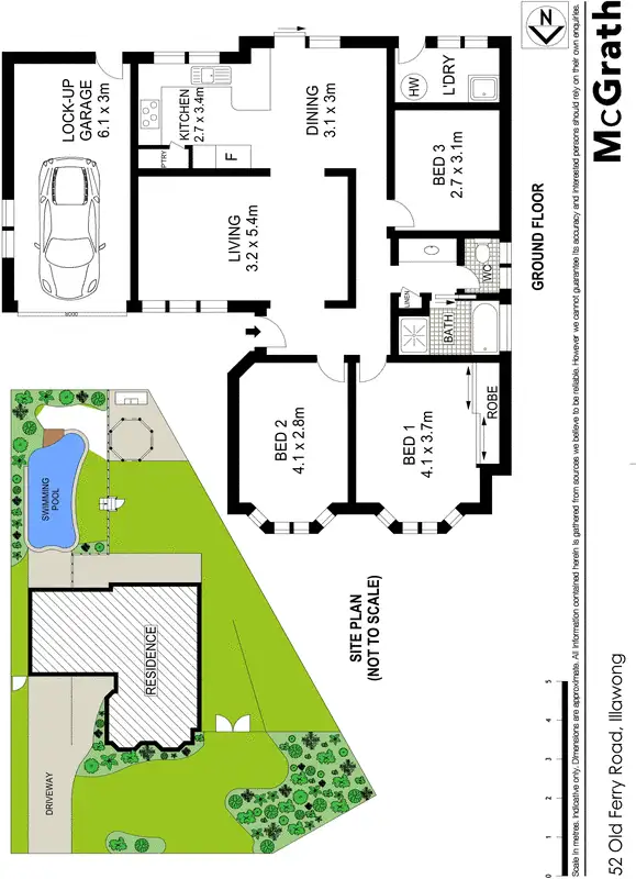 Floorplan of Homely house listing, 52 Old Ferry Road, Illawong NSW 2234