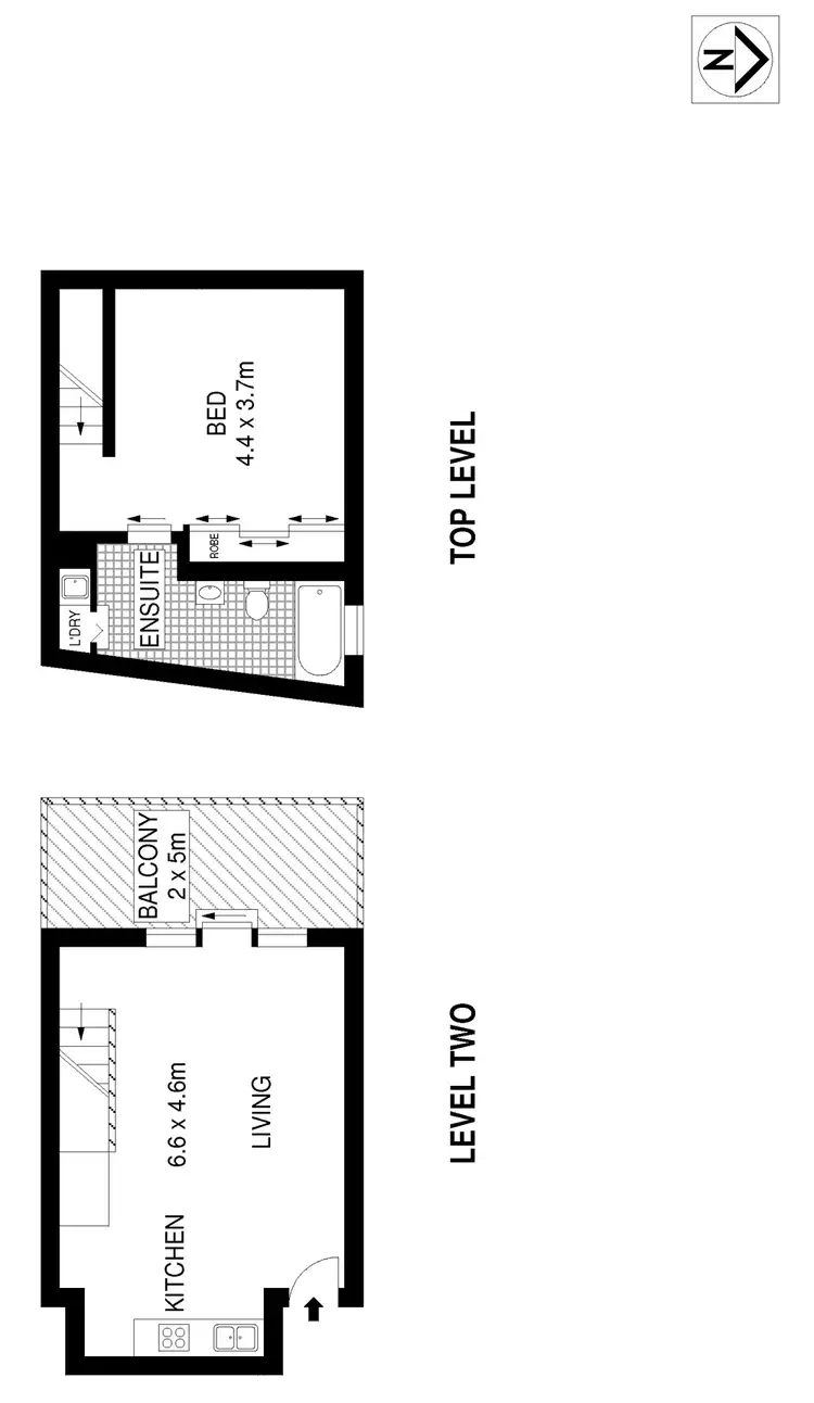 Floorplan of Homely apartment listing, 22/1 Ralph Street, Alexandria NSW 2015