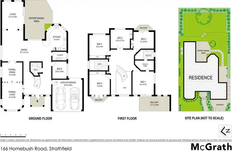 Floorplan of Homely house listing, 166 Homebush Road, Strathfield NSW 2135
