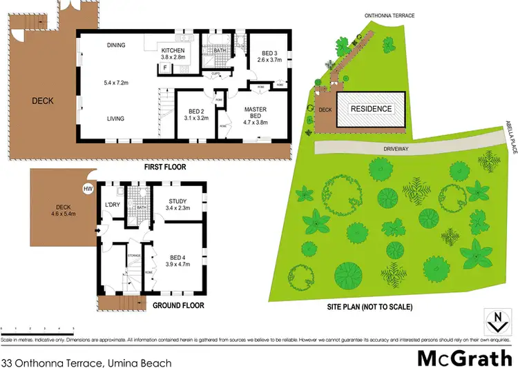 Floorplan of Homely house listing, 33 Onthonna Terrace, Umina Beach NSW 2257