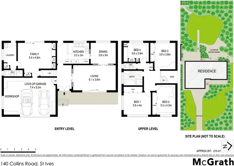 Floorplan of Homely house listing, 140 Collins Road, St Ives NSW 2075