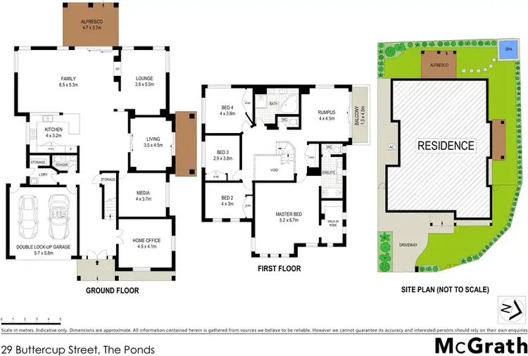 Floorplan of Homely house listing, 29 Buttercup Street, The Ponds NSW 2769