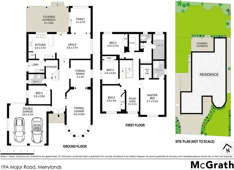 Floorplan of Homely house listing, 19A Major Road, Merrylands NSW 2160