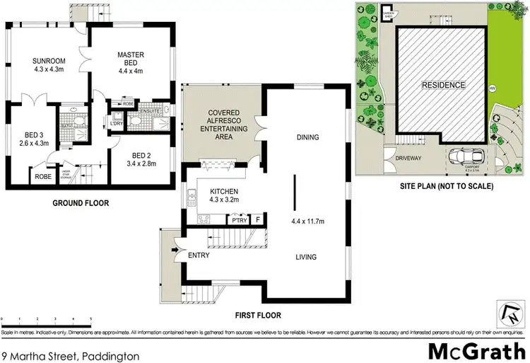 Floorplan of Homely house listing, 9 Martha Street, Paddington QLD 4064