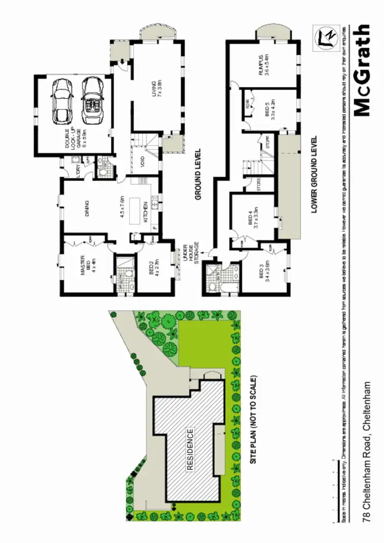 Floorplan of Homely house listing, 78 Cheltenham Road, Cheltenham NSW 2119