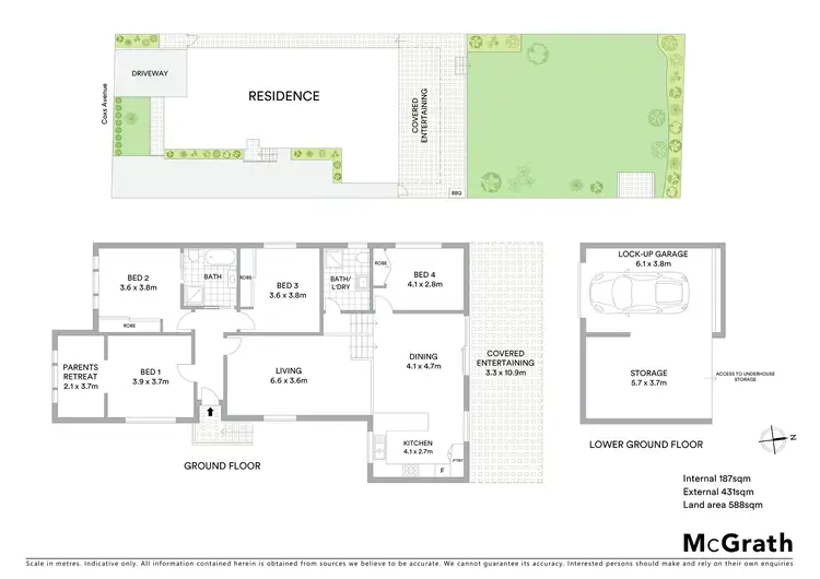 Floorplan of Homely house listing, 14 Coxs Avenue, Corrimal NSW 2518