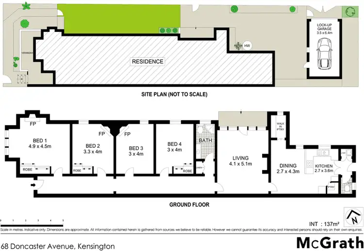 Floorplan of Homely house listing, 68 Doncaster Avenue, Kensington NSW 2033