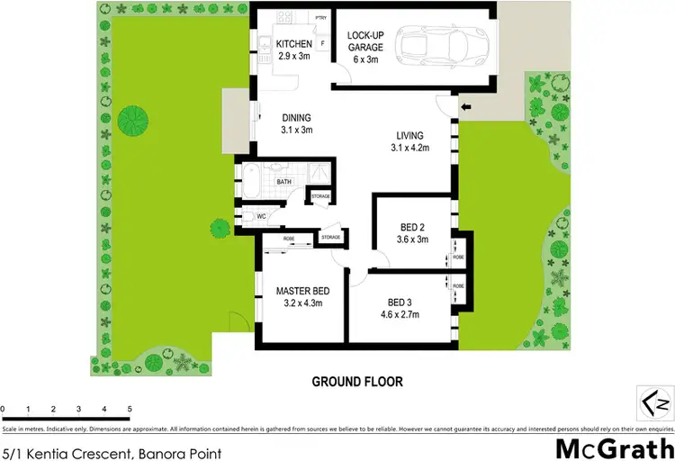 Floorplan of Homely townhouse listing, 5/1 Kentia Crescent, Banora Point NSW 2486