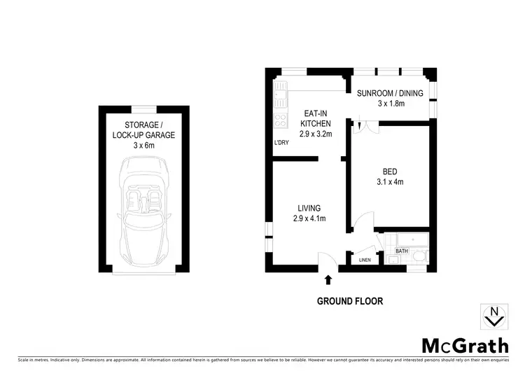 Floorplan of Homely apartment listing, 2/53 Moore Park Road, Centennial Park NSW 2021
