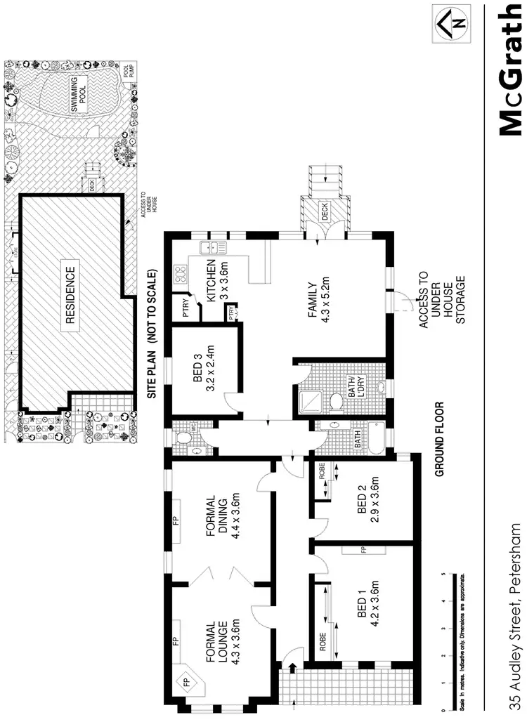Floorplan of Homely house listing, 35 Audley Street, Petersham NSW 2049