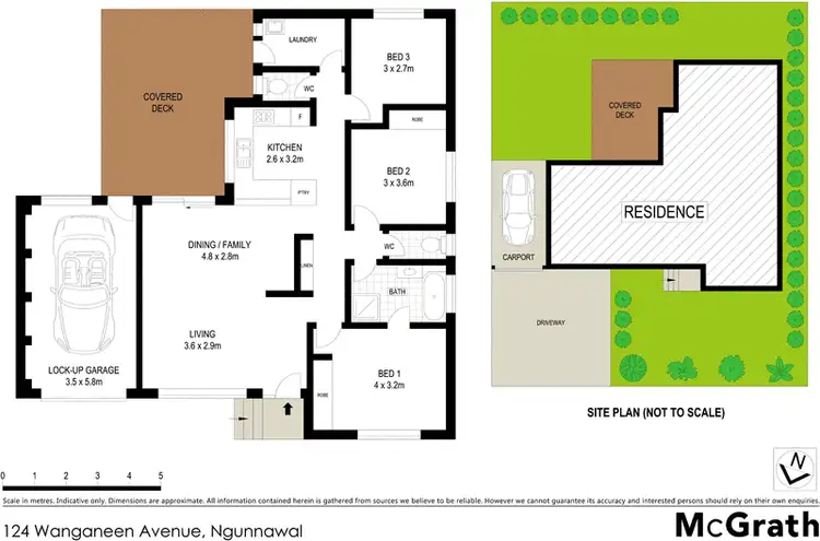 Floorplan of Homely house listing, 124 Wanganeen Avenue, Ngunnawal ACT 2913
