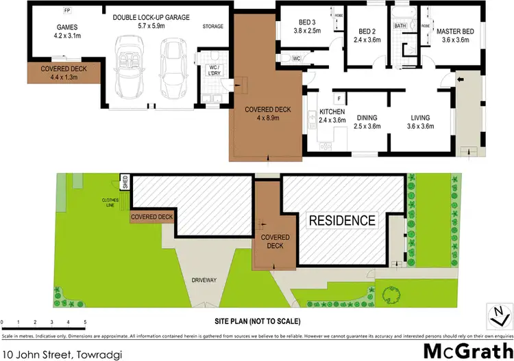 Floorplan of Homely house listing, 10 John Street, Towradgi NSW 2518