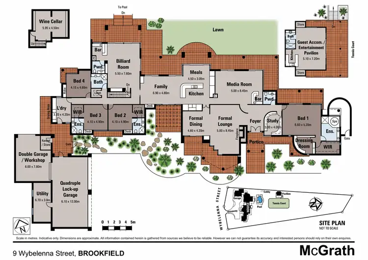 Floorplan of Homely house listing, 9 Wybelenna Street, Brookfield QLD 4069