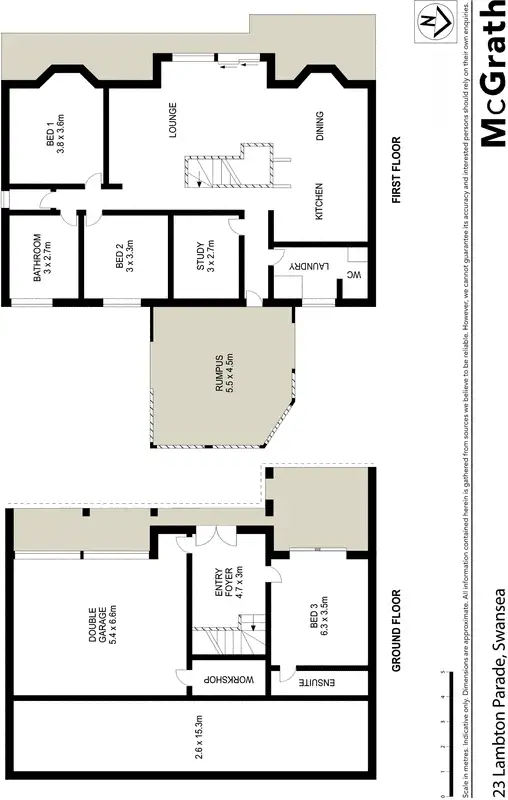 Floorplan of Homely house listing, 23 Lambton Parade, Swansea Heads NSW 2281