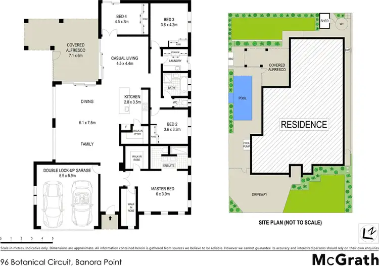 Floorplan of Homely house listing, 96 Botanical Circuit, Banora Point NSW 2486