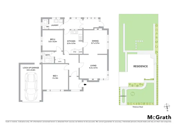 Floorplan of Homely house listing, 148 Patterson Road, Bentleigh VIC 3204