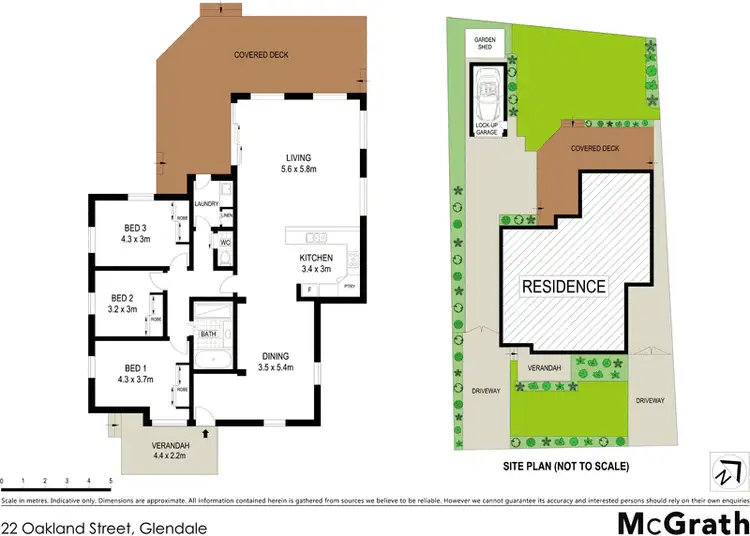 Floorplan of Homely house listing, 22 Oakland Street, Glendale NSW 2285