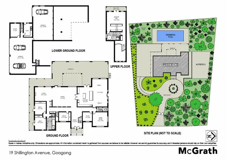 Floorplan of Homely rural property listing, 19 Shillington Avenue, Googong NSW 2620