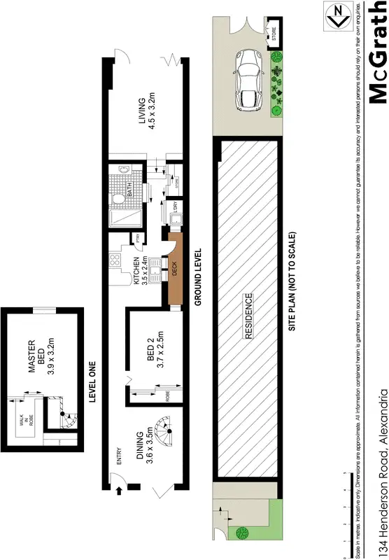 Floorplan of Homely house listing, 134 Henderson Road, Alexandria NSW 2015