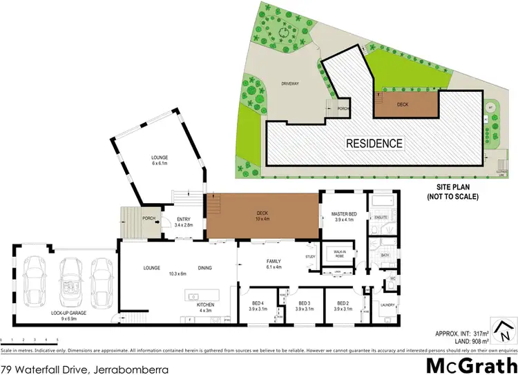 Floorplan of Homely house listing, 79 Waterfall Drive, Jerrabomberra NSW 2619