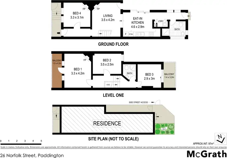 Floorplan of Homely house listing, 26 Norfolk Street, Paddington NSW 2021