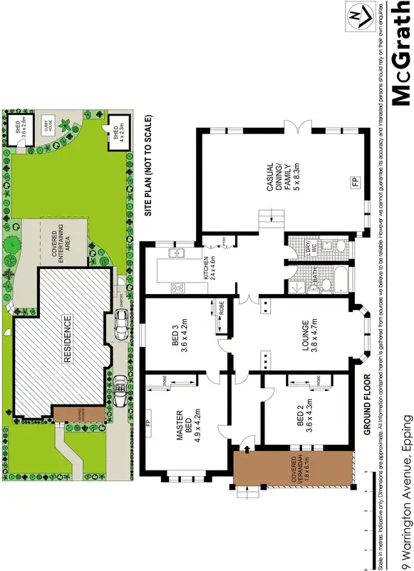 Floorplan of Homely house listing, 9 Warrington Avenue, Epping NSW 2121